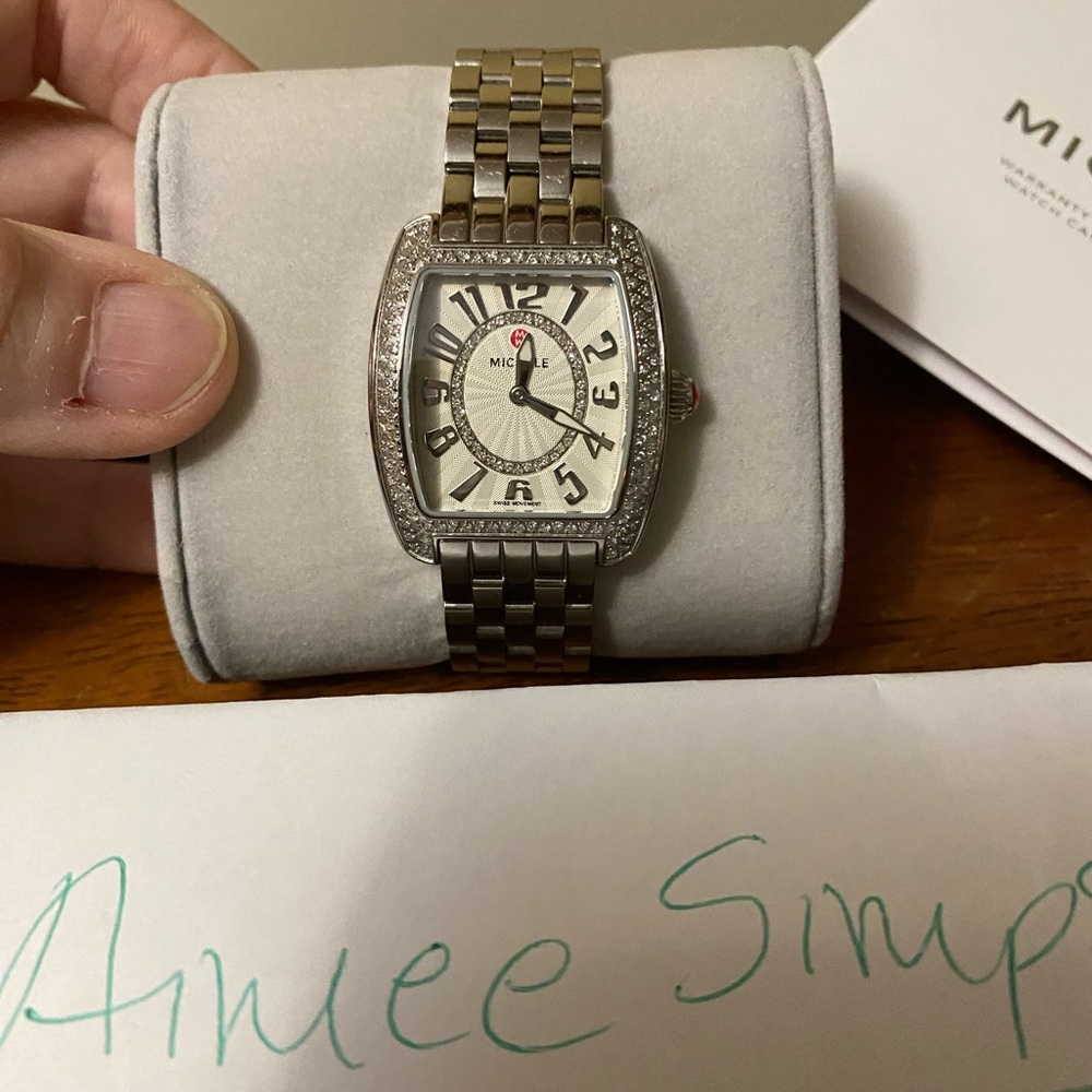 Michele Urban Mini Diamond Watch